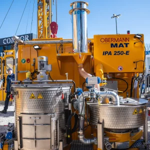 IEC 40-H grouting station