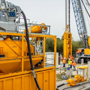 Diaphragm wall methods